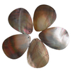 Natural Mother of pearl pendant design black shell drop shape arring making women jewelry fashion design necklace DIY inlay