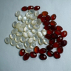 Natural Mother of pearl cabochon shape cutting oval design for rings inlay making face cutting small beads earring using parts