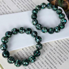 Natural Mother of pearl abalone shell ball bracelet for women jewelry making beads necklace fashion design round cutting 