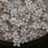 Natural Mother of pearl pretty things for jewelry flower design cutting for women necklace making earrings small beans cabochon shape 