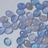 Natural Mother of pearl small cabochon oval shape for rings design inlay making blue agate women jewelry using small beans opal