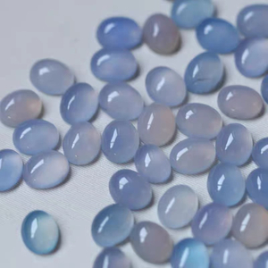Natural Mother of pearl small cabochon oval shape for rings design inlay making blue agate women jewelry using small beans opal