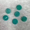 Natural Mother of pearl small beans cutting face cabochon oval shape for rings inlay design making amazon stone blue stone bombe