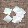 Natural Mother of pearl cube shape carving for factory making shape using square design pendant women necklace fashion