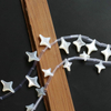 Natural Mother of pearl small beans for women jewelry necklace design DIY lightning shape cabochon design bracelet using 