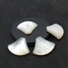Natural Mother of pearl cabochon cutting design necklace jewelry making rings design women earring white beads small parts 