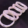 Natural Mother of pearl bracelet design for women jewelry making white shell square shape cutting fashion stone DIY handmade 