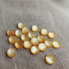 Natural Mother of pearl small cabochon design cutting earrings design jewelry making face cutting round beans abalone shell 