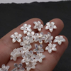 Natural Mother of pearl pretty things for jewelry flower design cutting for women necklace making earrings small beans cabochon shape 