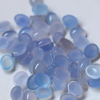 Natural Mother of pearl small cabochon oval shape for rings design inlay making blue agate women jewelry using small beans opal