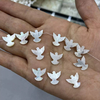 Natural Mother of pearl small beans shape cutting for necklace making bird cat shape star jewelry chain design little things fashion