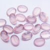 Natural Mother of pearl oval shape cutting for earrings design making inlay women jewelry small beans rose crystal face carving 
