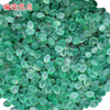 Natural Mother of pearl oval shape cabochon cutting small beans parts green agate for rings design inlay making women necklace using