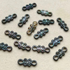 Natural Mother of pearl infinite design cutting small cabochon for jewelry DIY beans using necklace making parts women bracelet 