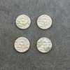 Natural Mother of pearl flower cabochon cutting round pendant women jewelry fashion design embossment shape icons image 