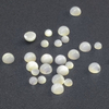 Natural Mother of pearl cabochon carving small beans for earrings design women jewelry making inlay bracelet design bombe shape 