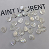 Natural Mother of pearl small flower shape cutting for bracelet design for necklace making women jewelry inlay DIY colorful shell
