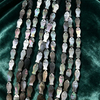Natural Mother of pearl star shape cabochon cutting bombe face white shell small beans for women jewelry making design using 
