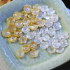 Natural Mother of pearl flower shape cutting earring necklace making small beans jewelry DIY parts using for women bracelet