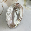 Natural Mother of pearl case for soap beauty making lady make up white shell ashtray jewelry design original shell 