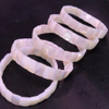 Natural Mother of pearl bracelet design for women jewelry making white shell square shape cutting fashion stone DIY handmade 