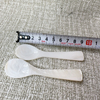 Natural Mother of pearl spoon design fork for lady style white shell jewelry making plate shape handmade DIY beauty design 