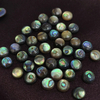 Natural Mother of pearl necklace abalone shell cabochon carving for rings inlay making jewelry small beads parts round ball 