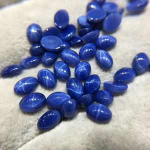 Natural Mother of pearl oval shape cutting for earrings design making women jewelry blue stone cabochon design moonstone 