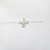 Natural Mother of pearl logo design cutting for necklace making women bracelet hollow design cabochon small beans fashion jewelry