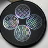 Natural Mother of pearl hollow design for women jewelry pendant making thin thickness image shape shiny face round pendant 