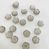 Natural Mother of pearl small beans cutting women jewelry making design agate for necklace DIY parts using blue stone cabochon shape 